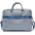 Guess Laptoptas laptop tas - 4G Print - Blauw 